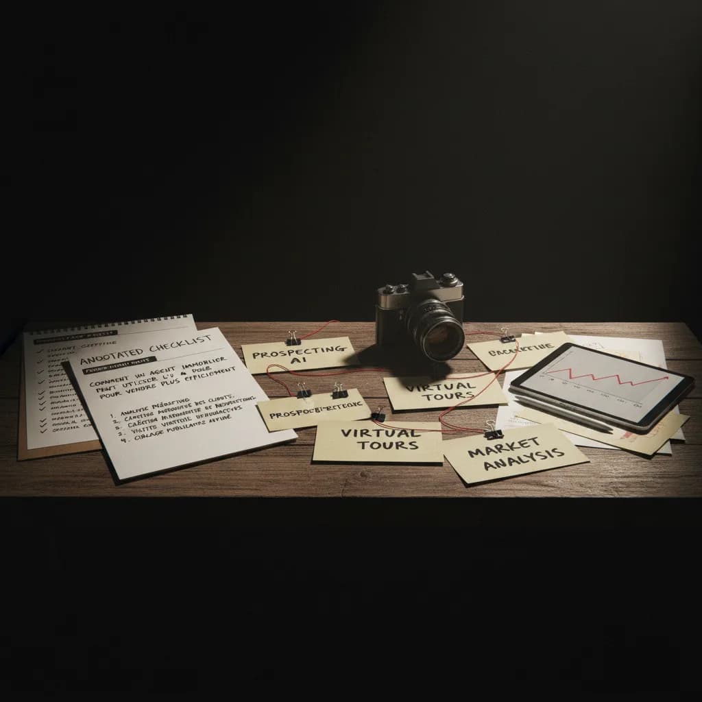 Comment un agent immobilier peut utiliser l’IA pour vendre plus efficacement workflow Comment un agent immobilier peut utiliser l’IA pour vendre plus efficacement workflow