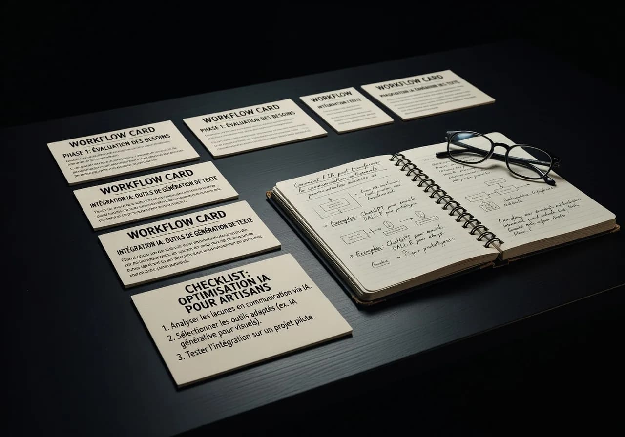 Comment un artisan peut utiliser l’IA pour mieux communiquer workflow Comment un artisan peut utiliser l’IA pour mieux communiquer workflow