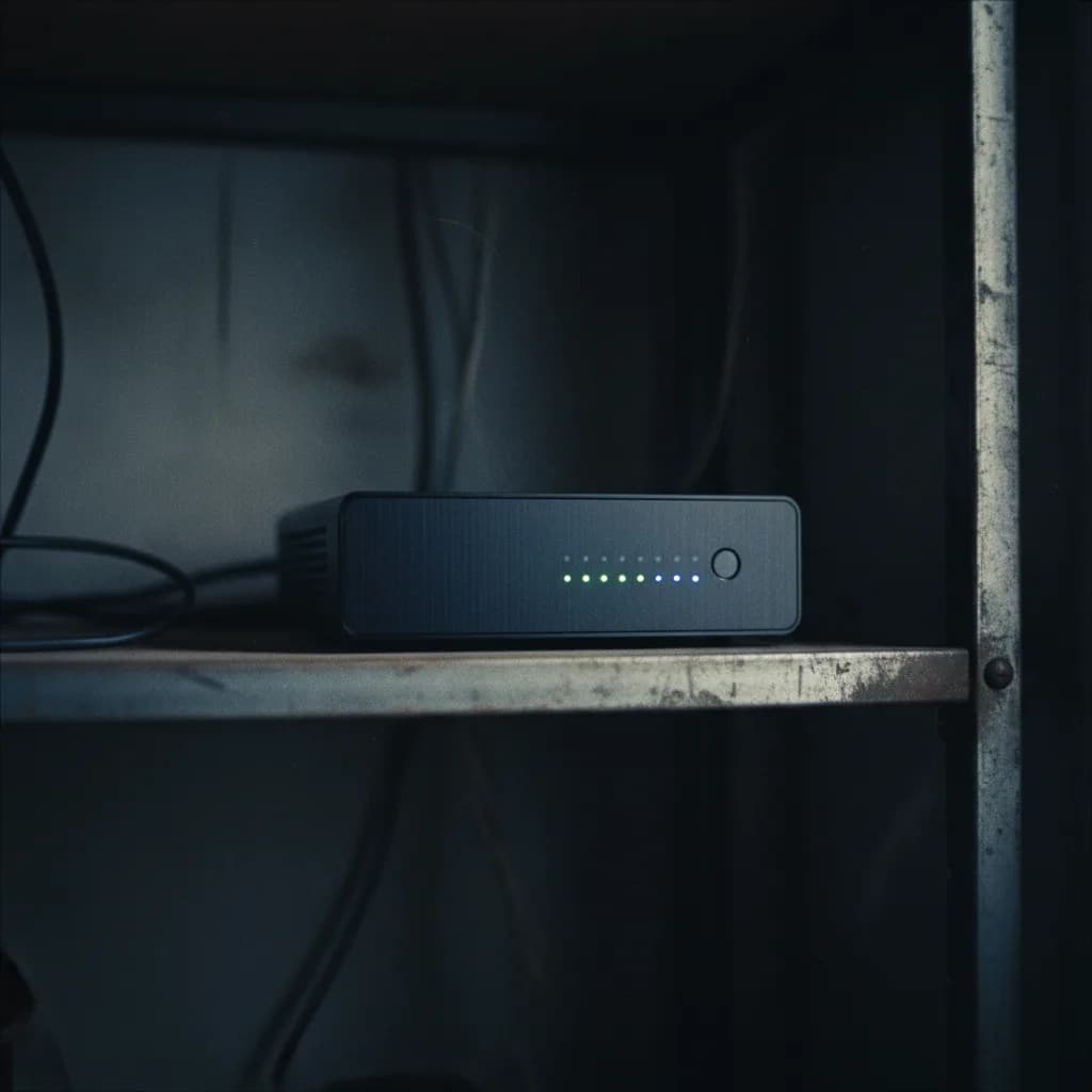 Image corps – Serveur NAS discret sur étagère Image corps – Serveur NAS discret sur étagère