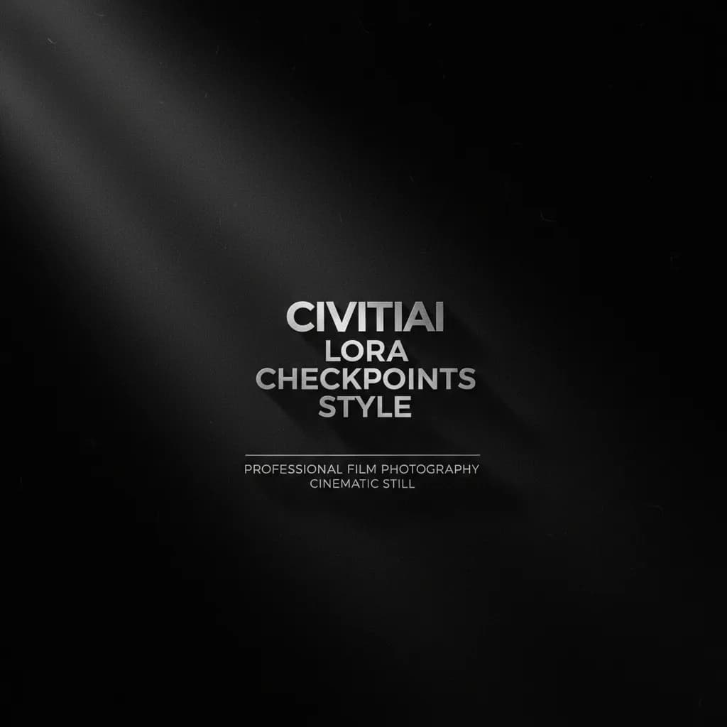 Avis Civitai (LoRA & Checkpoints) : le site indispensable pour forcer l'IA à adopter un style spécifique ?