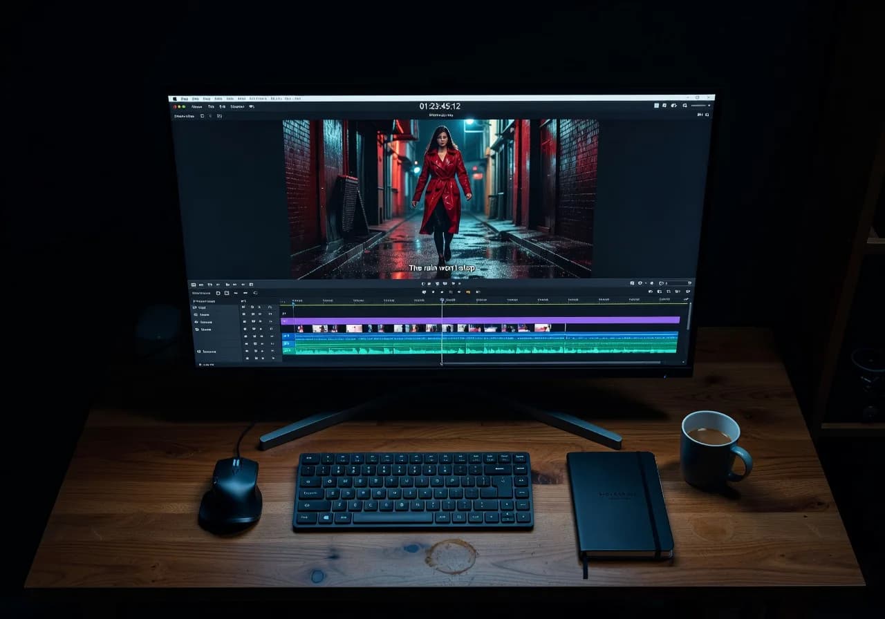 Image corps – Timeline montage avec voix et SFX Image corps – Timeline montage avec voix et SFX