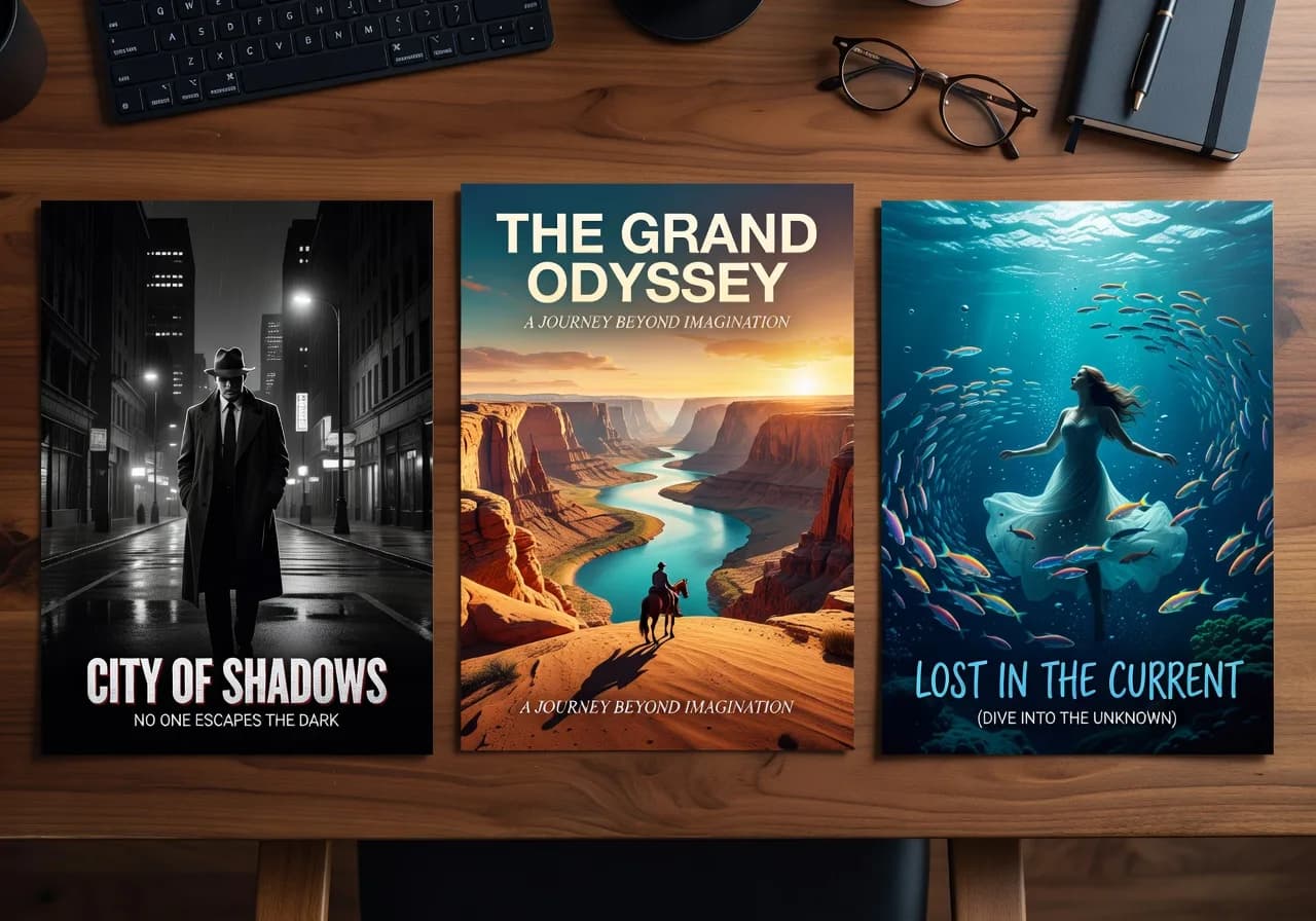 Image corps – Série d'affiches même style Ideogram Image corps – Série d'affiches même style Ideogram