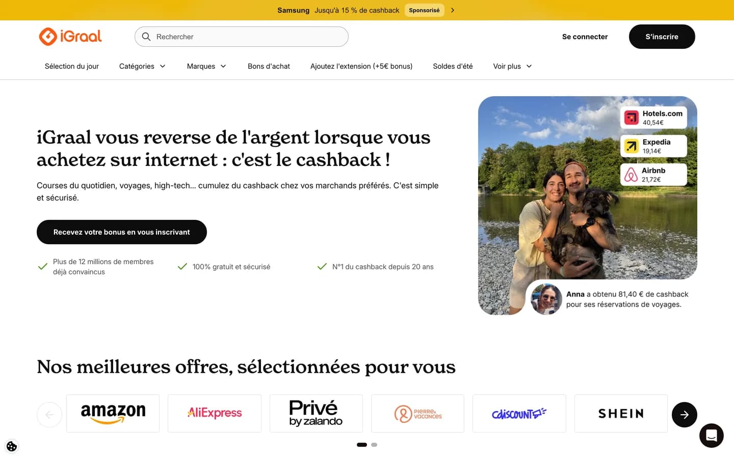 iGraal — site de cashback N°1 en France iGraal — site de cashback N°1 en France