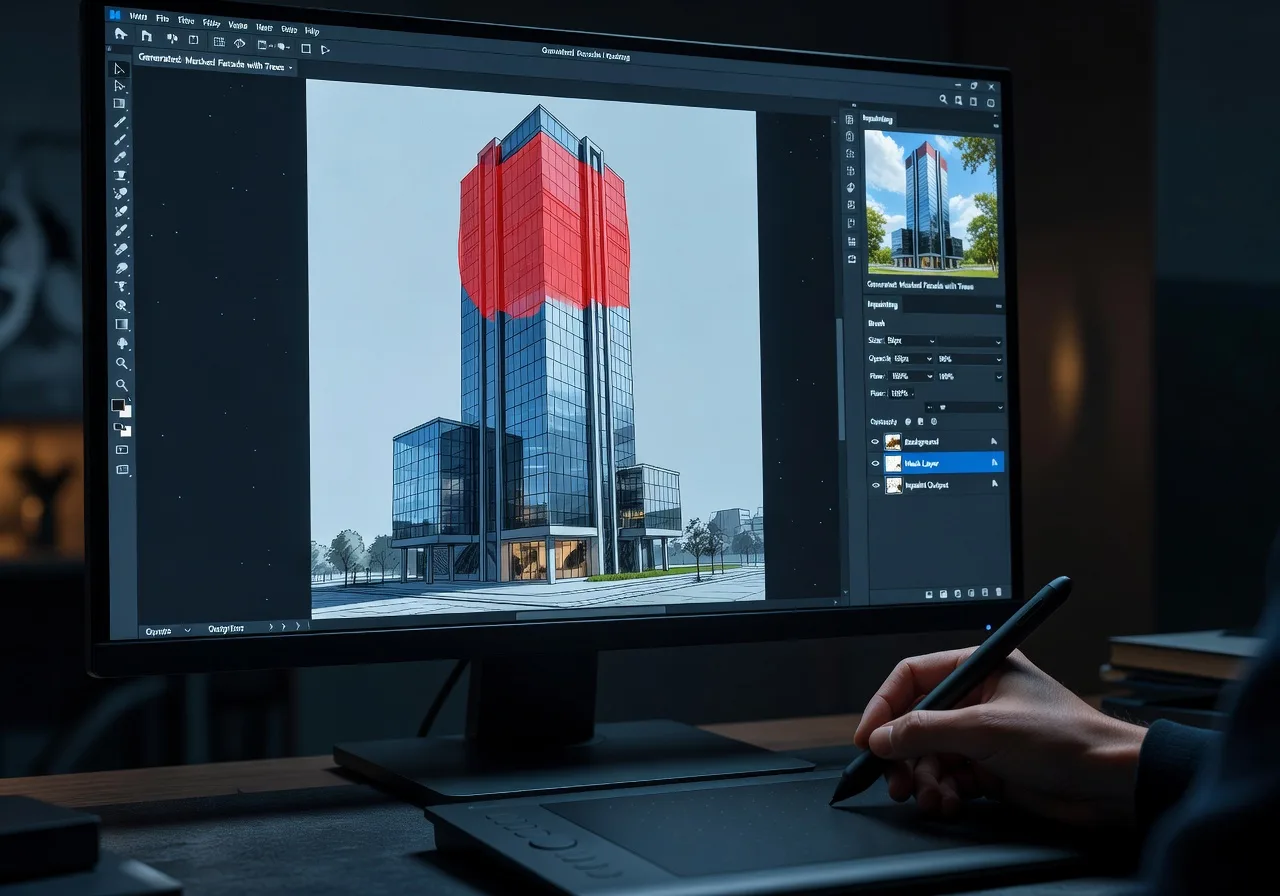 Image corps – Canvas InvokeAI inpainting masque Image corps – Canvas InvokeAI inpainting masque