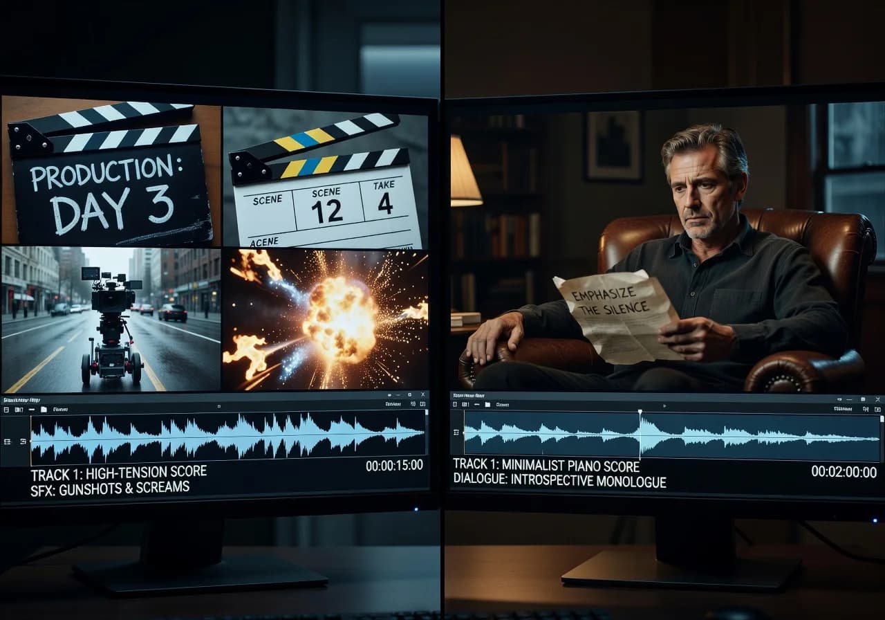 Image corps – Comparaison durée Kling vs Sora Image corps – Comparaison durée Kling vs Sora