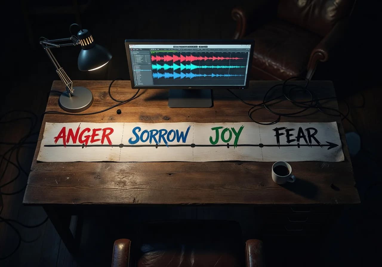 Image corps – Montage avec pistes voix émotionnelles Image corps – Montage avec pistes voix émotionnelles