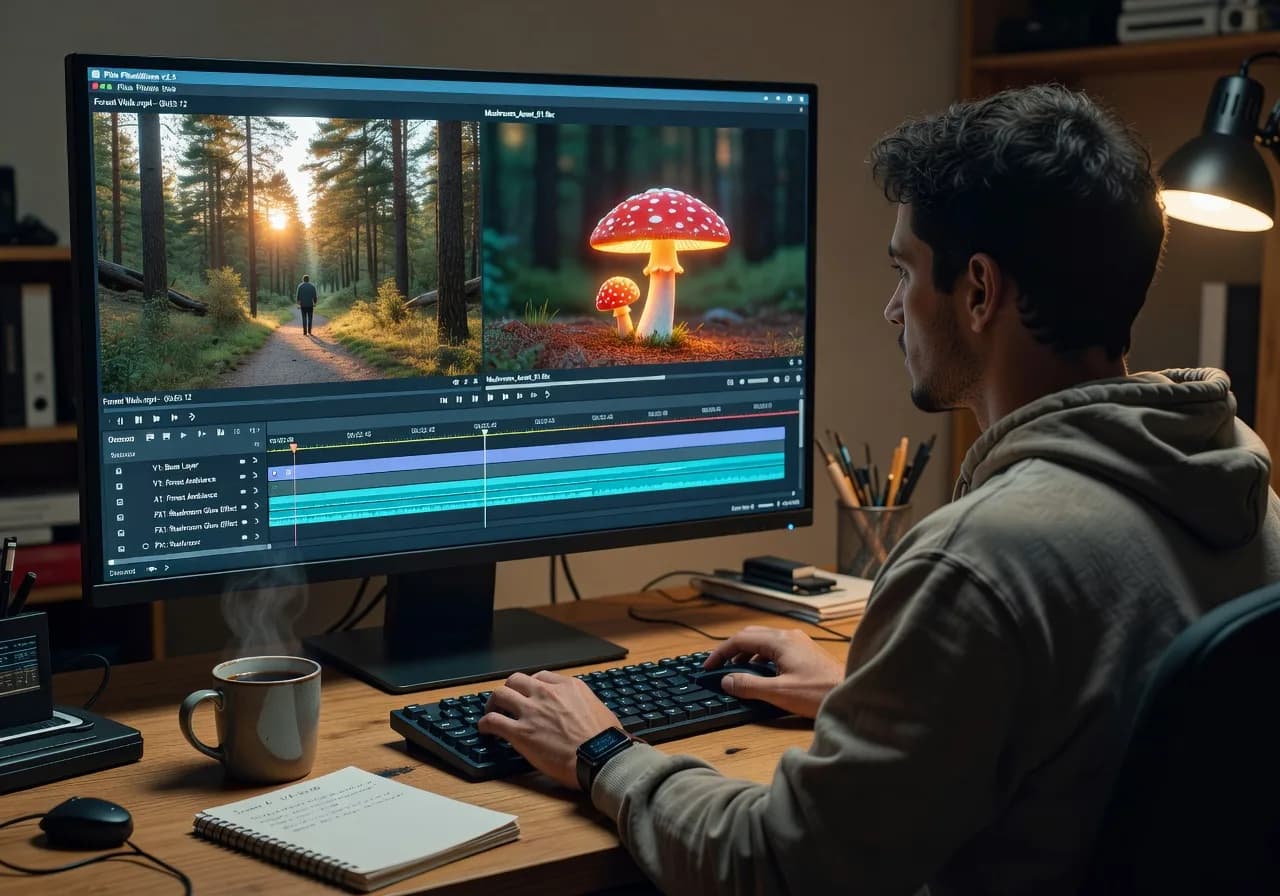 Image corps – Interface Pikadditions : vidéo + élément à insérer Image corps – Interface Pikadditions : vidéo + élément à insérer
