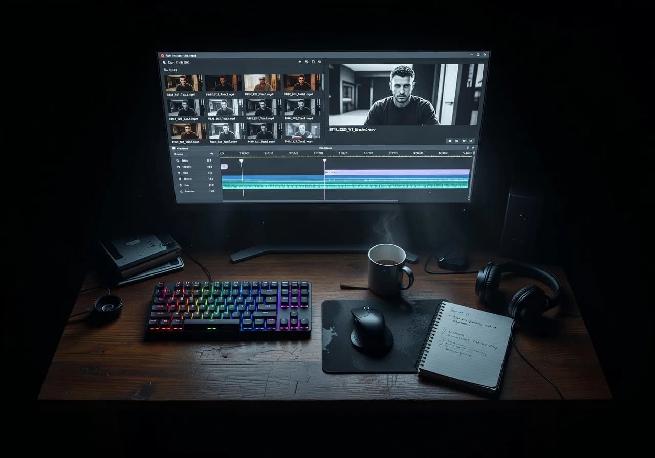 Image corps – Timeline avant / après stylisation V2V Image corps – Timeline avant / après stylisation V2V