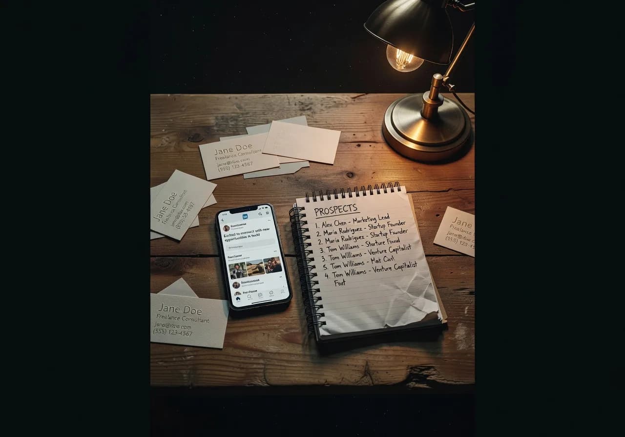 Illustration – Prospection et gestion client Illustration – Prospection et gestion client