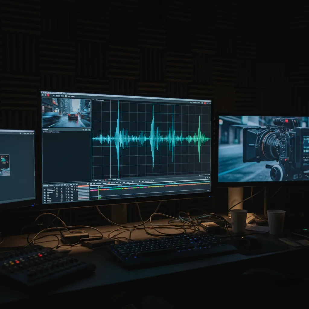 Image corps – Clip et waveform Image corps – Clip et waveform