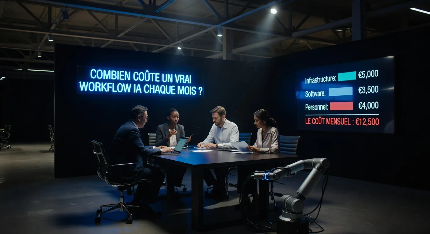 Combien coûte un vrai workflow IA chaque mois ?