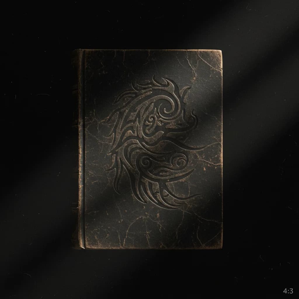 Couverture de roman avec titre et typographie intégrés sur une illustration IA Couverture de roman avec titre et typographie intégrés sur une illustration IA
