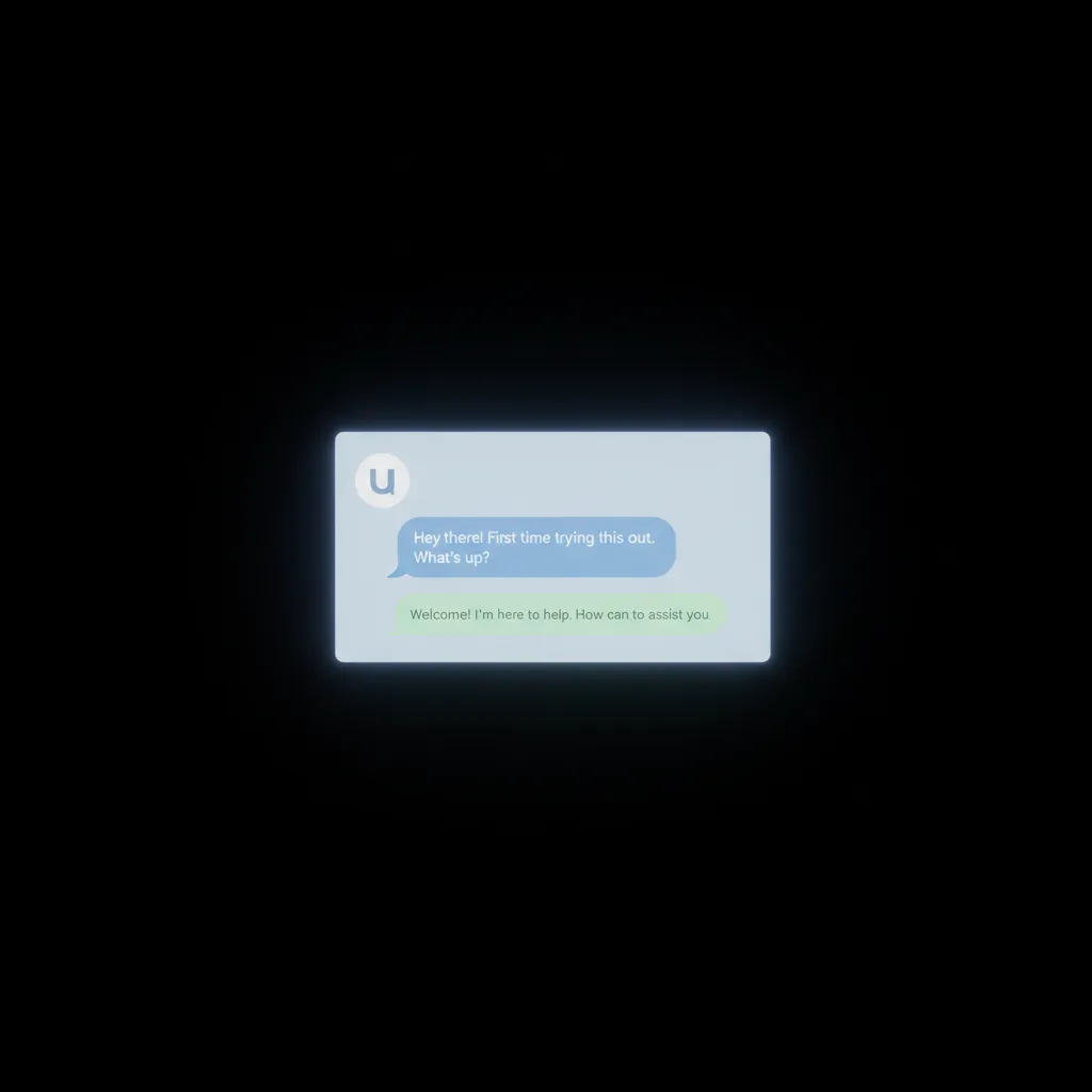 Image corps – Premier message Image corps – Premier message