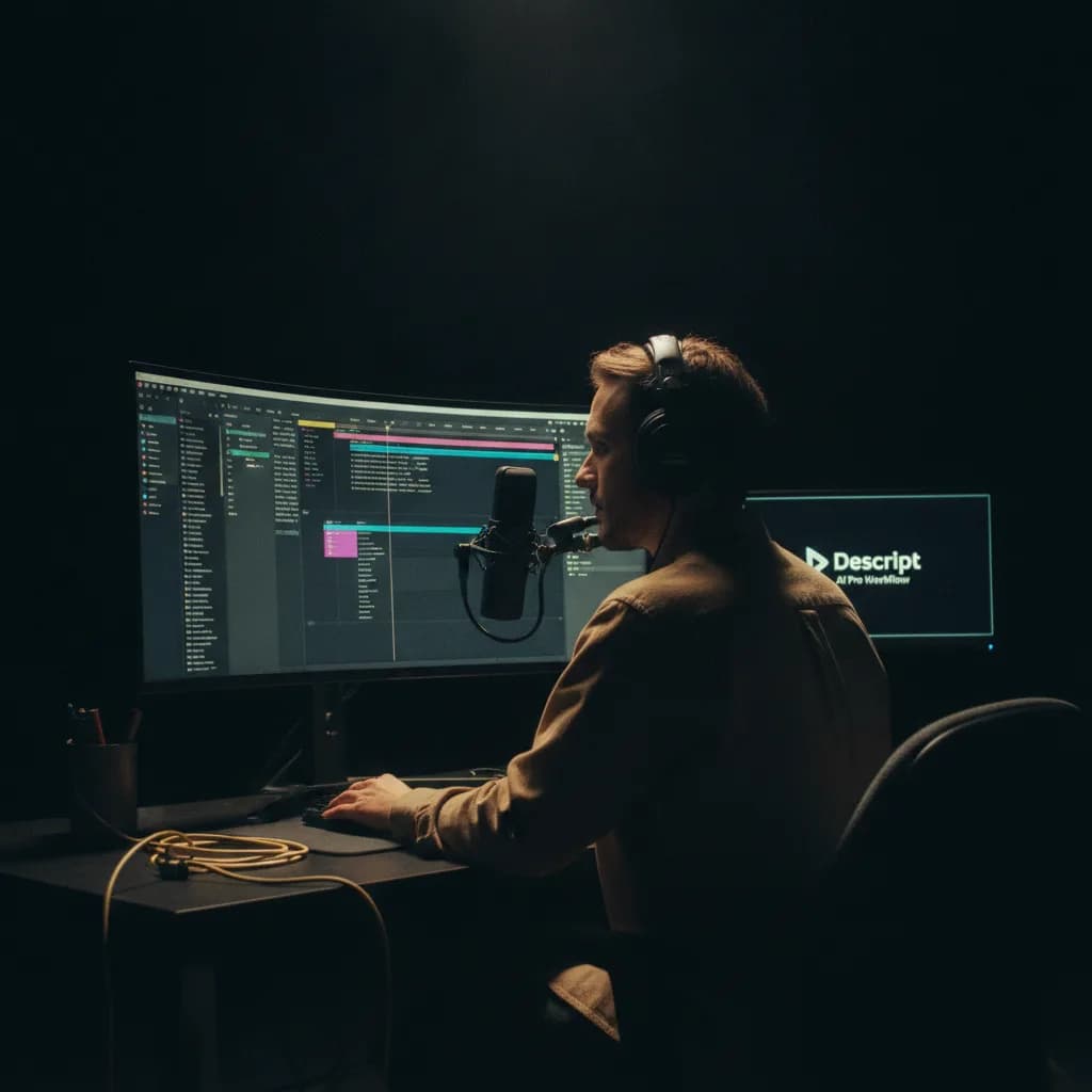 Image corps 2, descript podcast interview workflow ia pro Image corps 2, descript podcast interview workflow ia pro