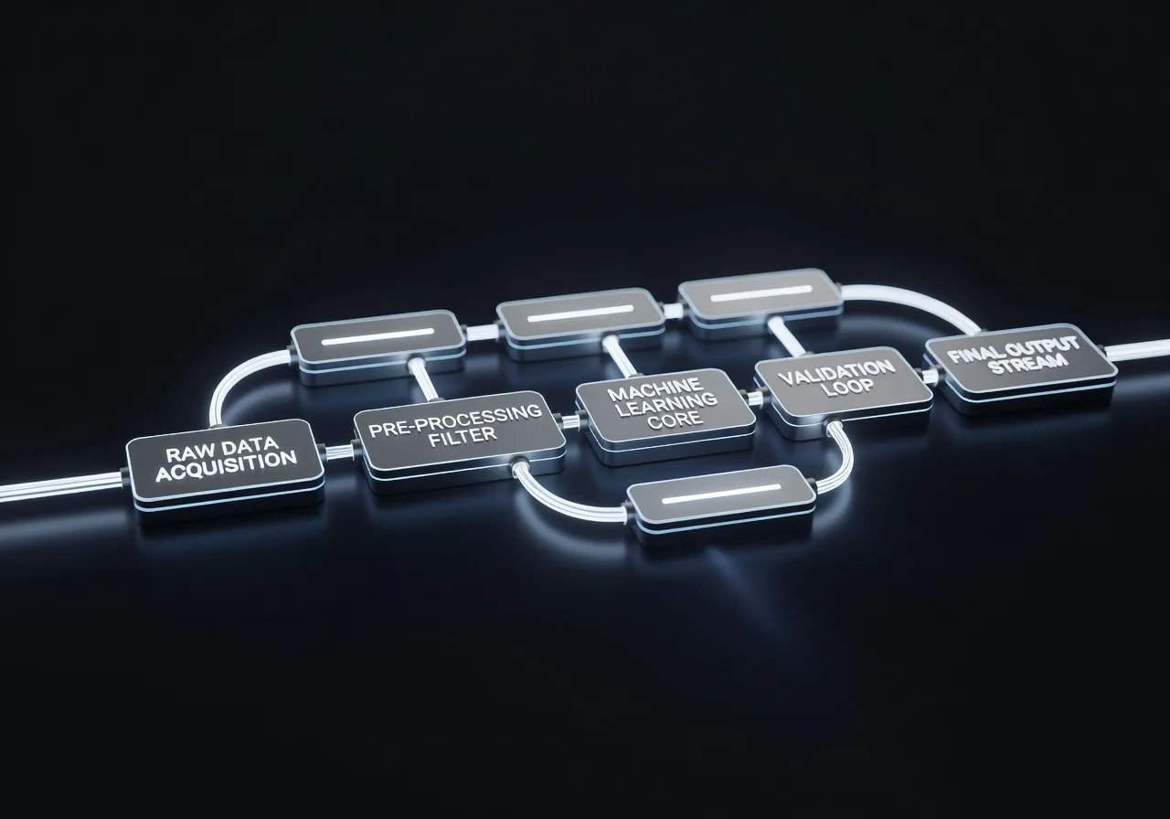 Image corps – Schéma de flux : brief, agent, génération, montage Image corps – Schéma de flux : brief, agent, génération, montage