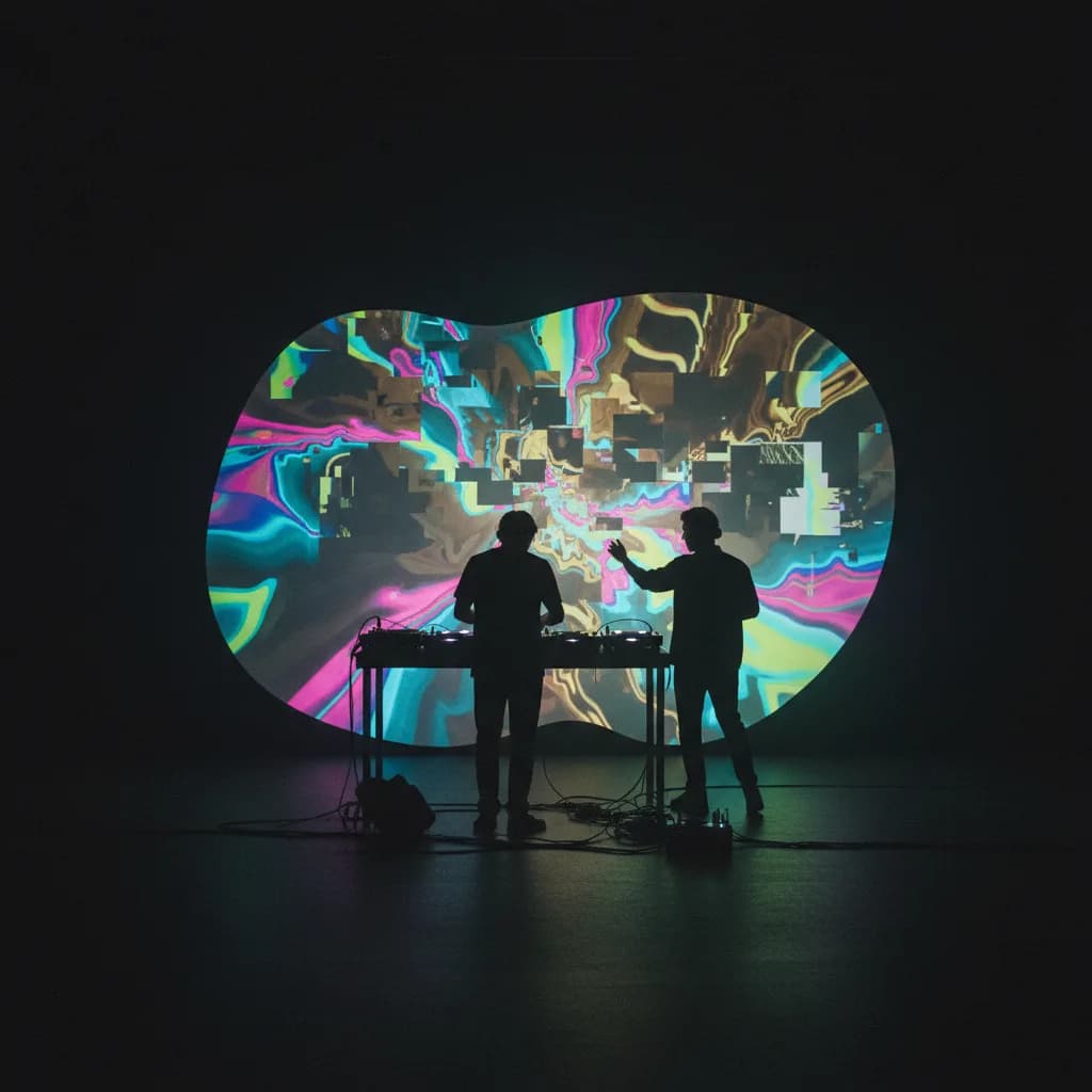 Image corps 2, dj vj loops visuels projection ia Image corps 2, dj vj loops visuels projection ia