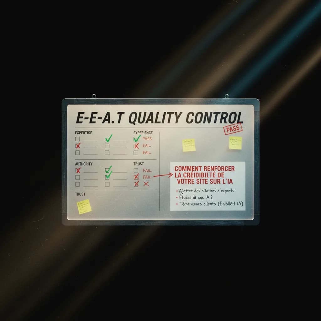E-E-A-T : comment renforcer la crédibilité de votre site sur l’IA quality control E-E-A-T : comment renforcer la crédibilité de votre site sur l’IA quality control