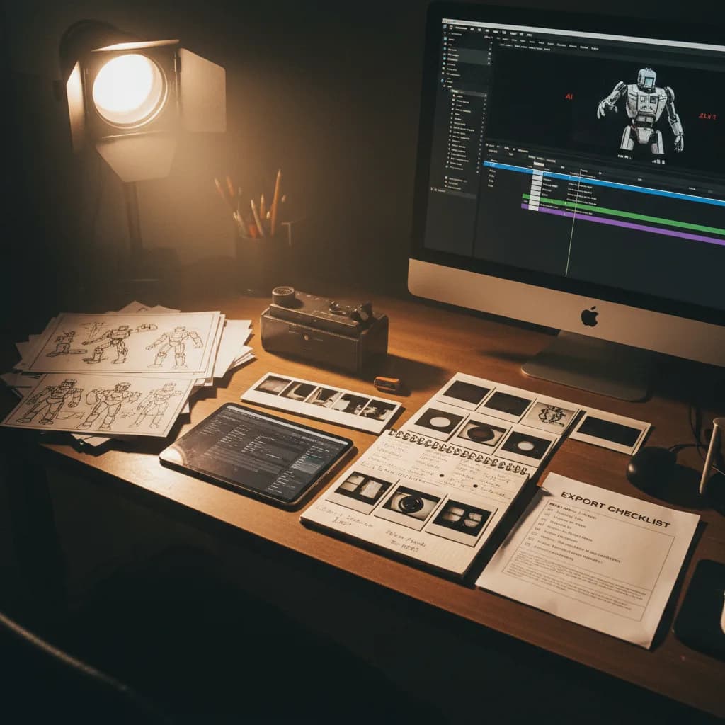 Image corps - workflow L'évolution du motion design en 2026 face à l'intelligence artificielle Image corps - workflow L'évolution du motion design en 2026 face à l'intelligence artificielle