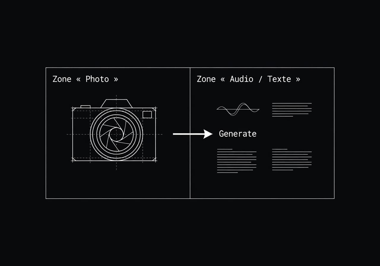 Image corps – Upload photo + audio Image corps – Upload photo + audio