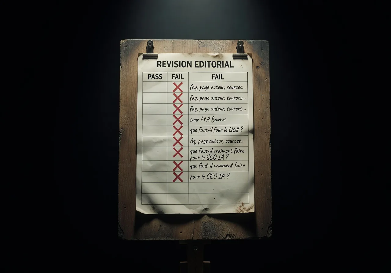 FAQ, page auteur, sources… que faut-il vraiment faire pour le SEO IA ? quality control FAQ, page auteur, sources… que faut-il vraiment faire pour le SEO IA ? quality control