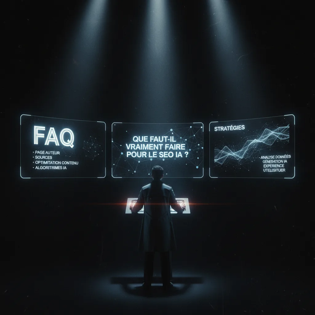 FAQ, page auteur, sources… que faut-il vraiment faire pour le SEO IA ?