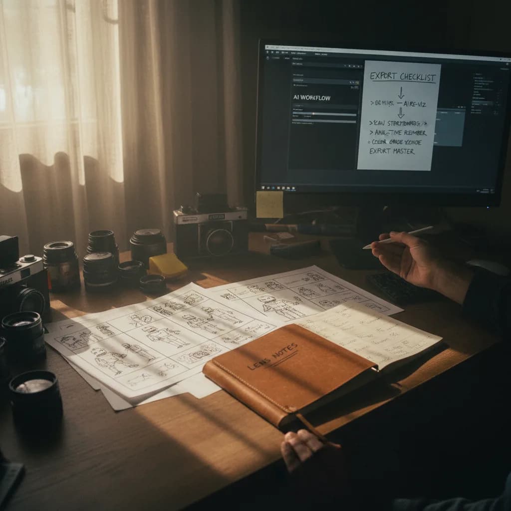 Image corps - workflow Formation IA images et vidéos : trame pro sans dispersion Image corps - workflow Formation IA images et vidéos : trame pro sans dispersion