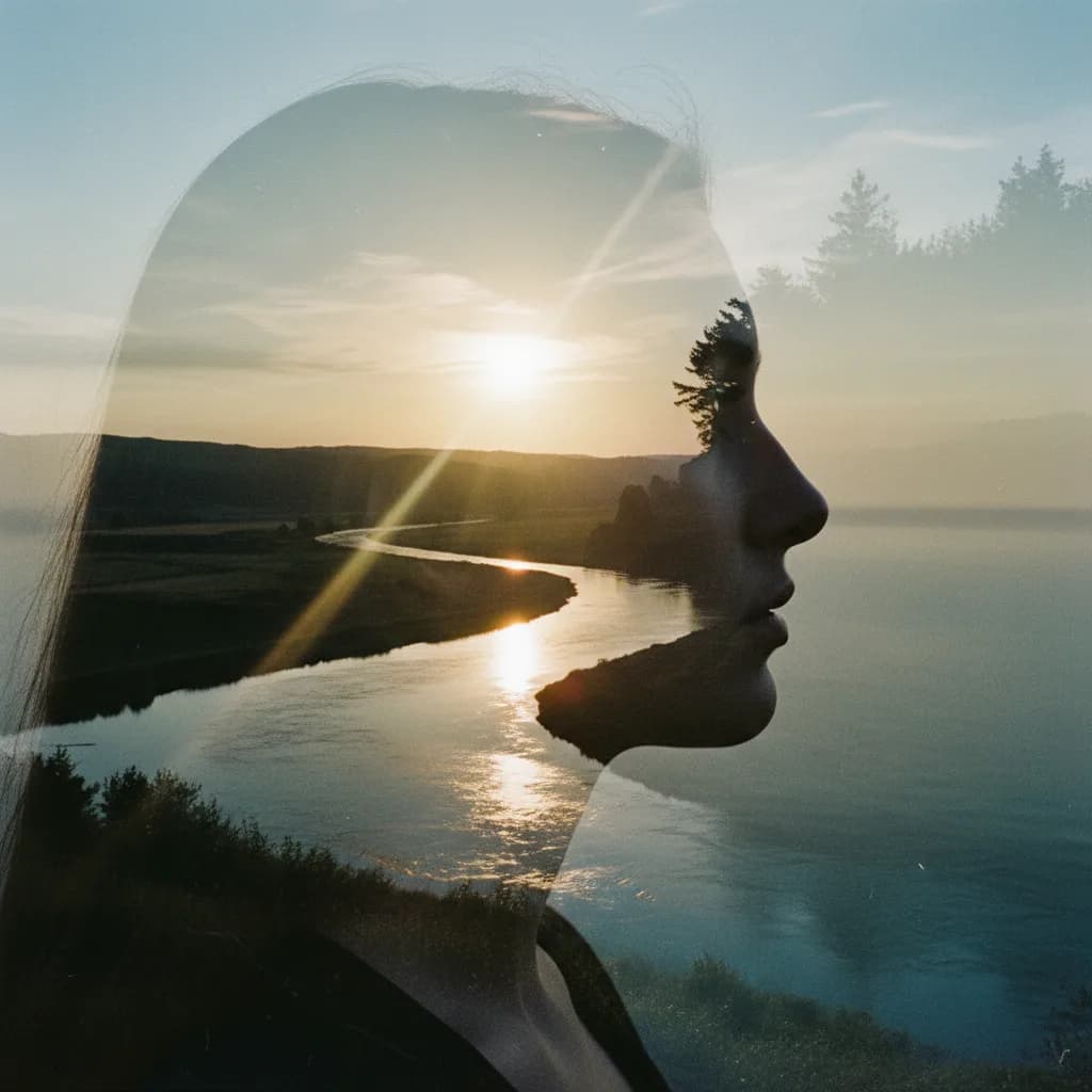 Image corps – Double exposition Image corps – Double exposition