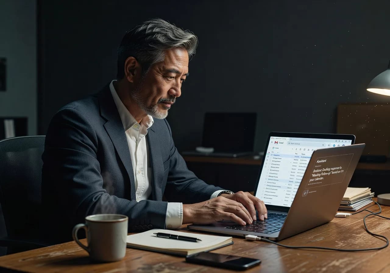 Illustration – Gemini intégré à Google Workspace Illustration – Gemini intégré à Google Workspace