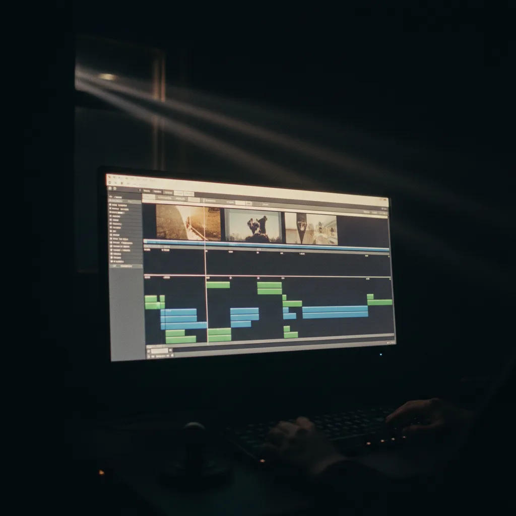 Placement des bruitages sur la timeline Placement des bruitages sur la timeline