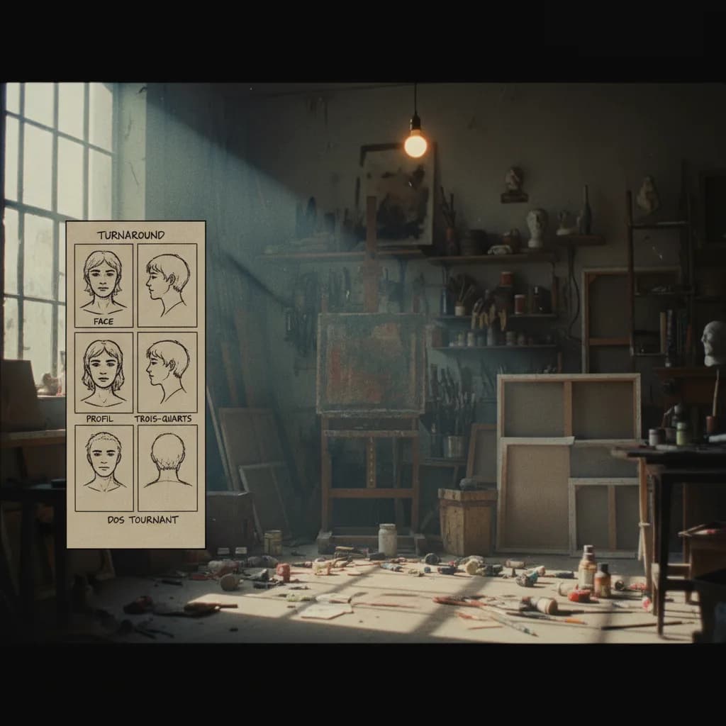 Image corps – Turnaround personnage Image corps – Turnaround personnage