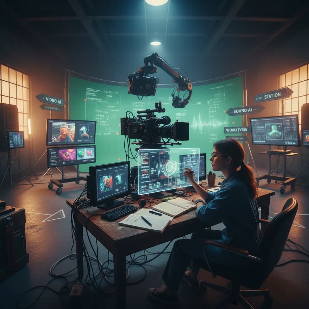 Générer des visuels publicitaires cohérents , Workflow de l'idée à l'export