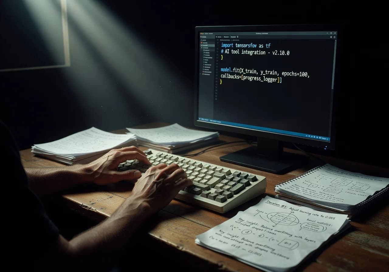 Illustration – Progression avec l'IA Illustration – Progression avec l'IA