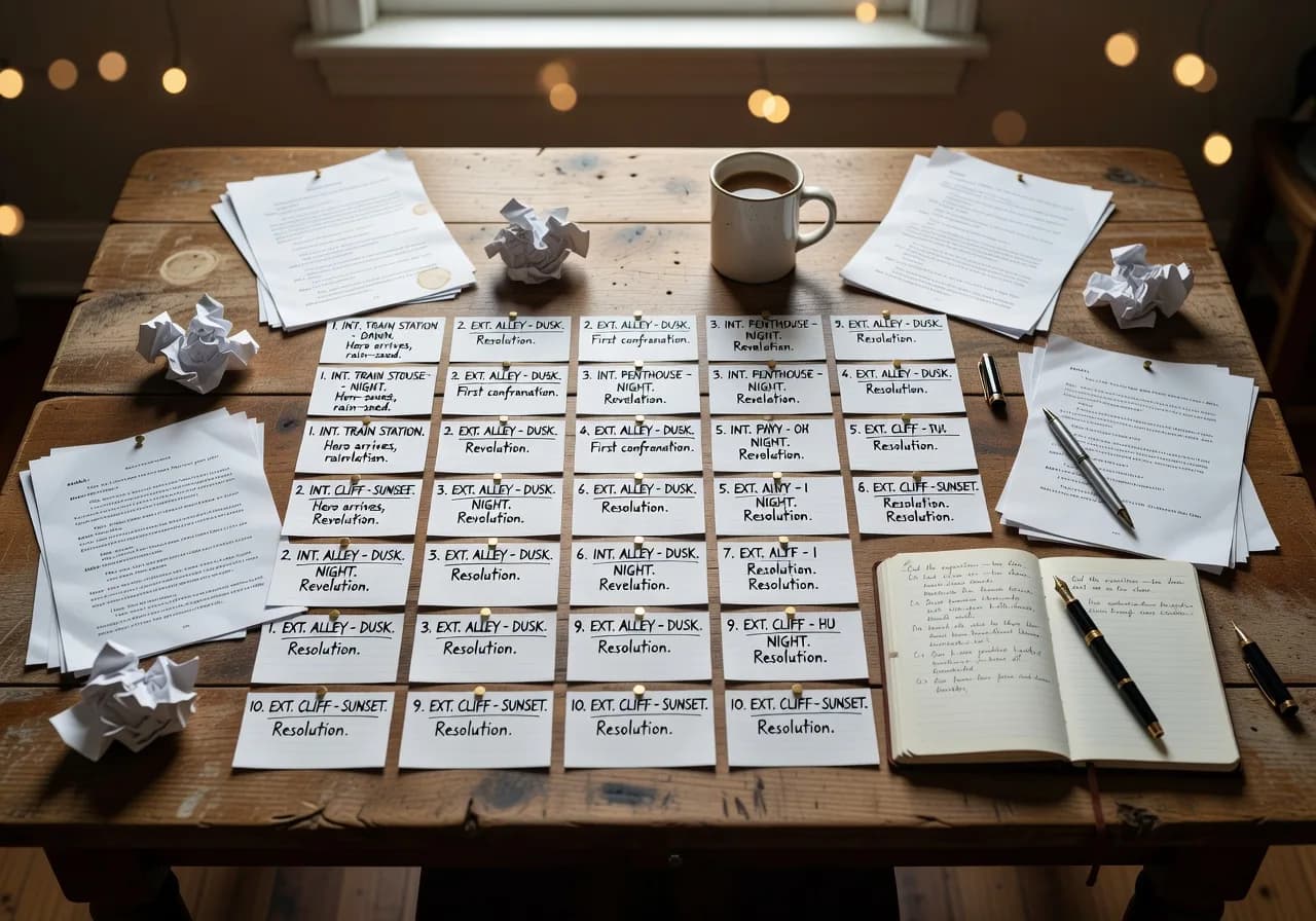 Image corps – Structure et cartes de scènes Image corps – Structure et cartes de scènes