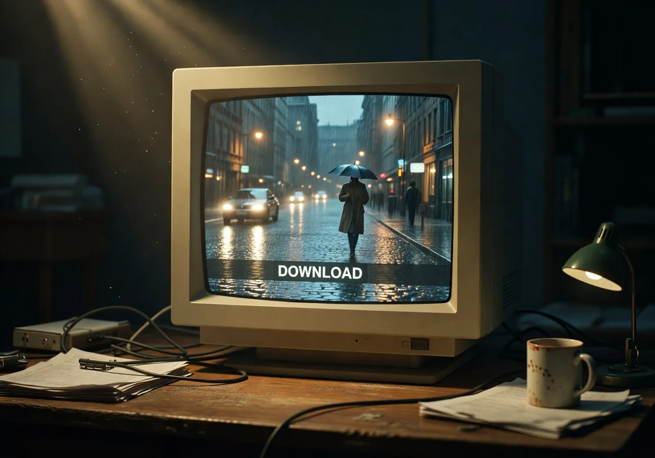 Image corps – Résultat Runway : clip généré et bouton Download Image corps – Résultat Runway : clip généré et bouton Download