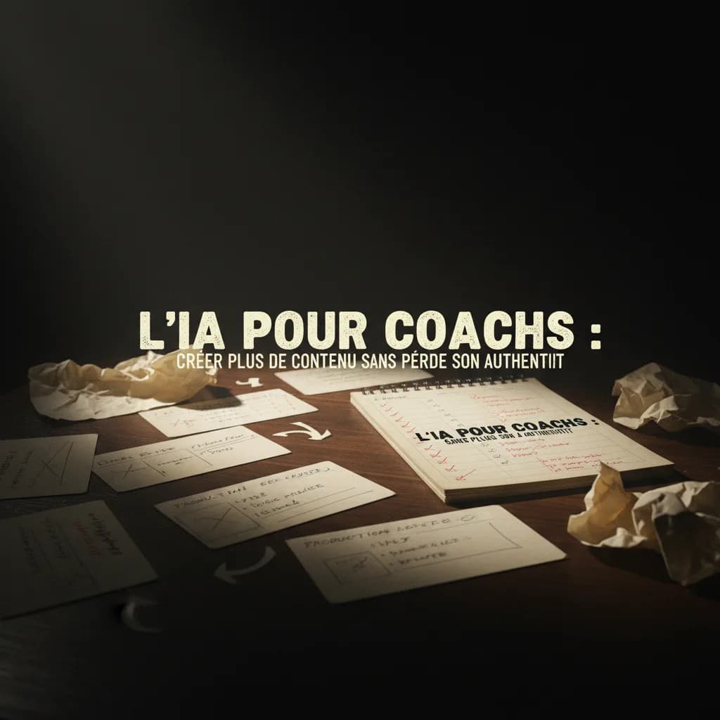 L’IA pour coachs : créer plus de contenu sans perdre son authenticité workflow L’IA pour coachs : créer plus de contenu sans perdre son authenticité workflow