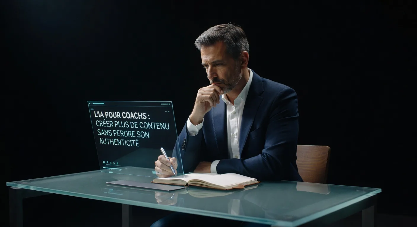 L’IA pour coachs : créer plus de contenu sans perdre son authenticité