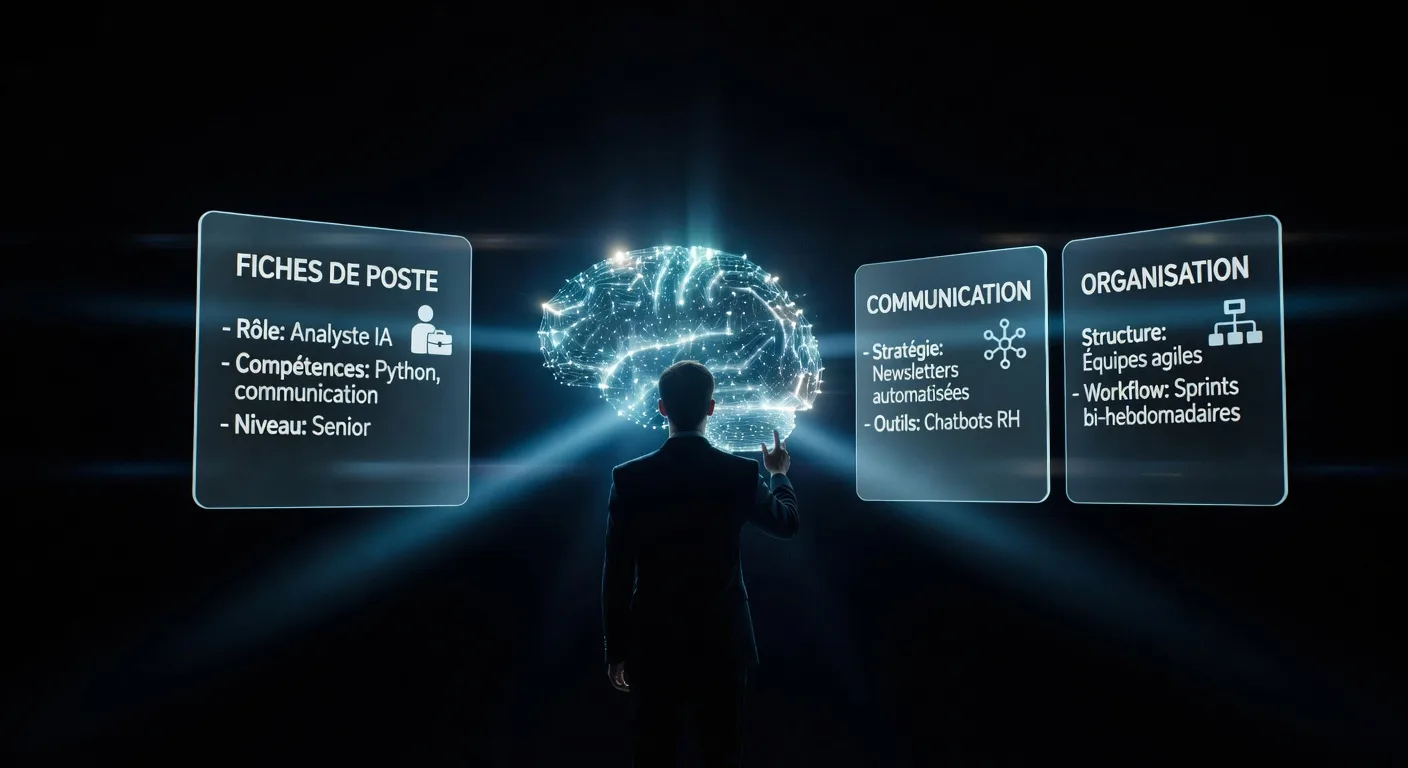 L’IA pour RH et PME : fiches de poste, communication et organisation