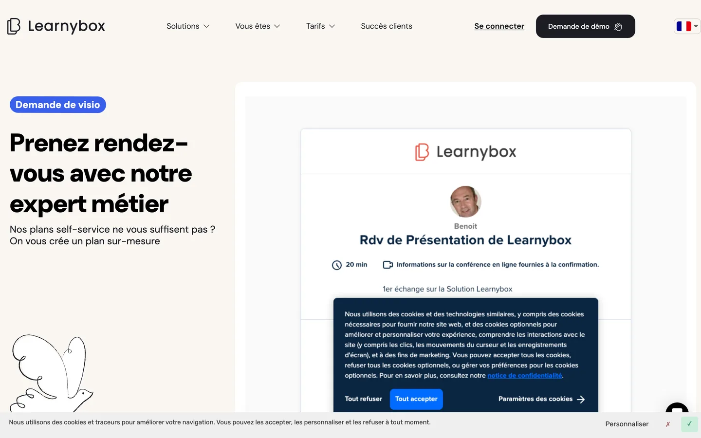 Réserver une démo LearnyBox Réserver une démo LearnyBox