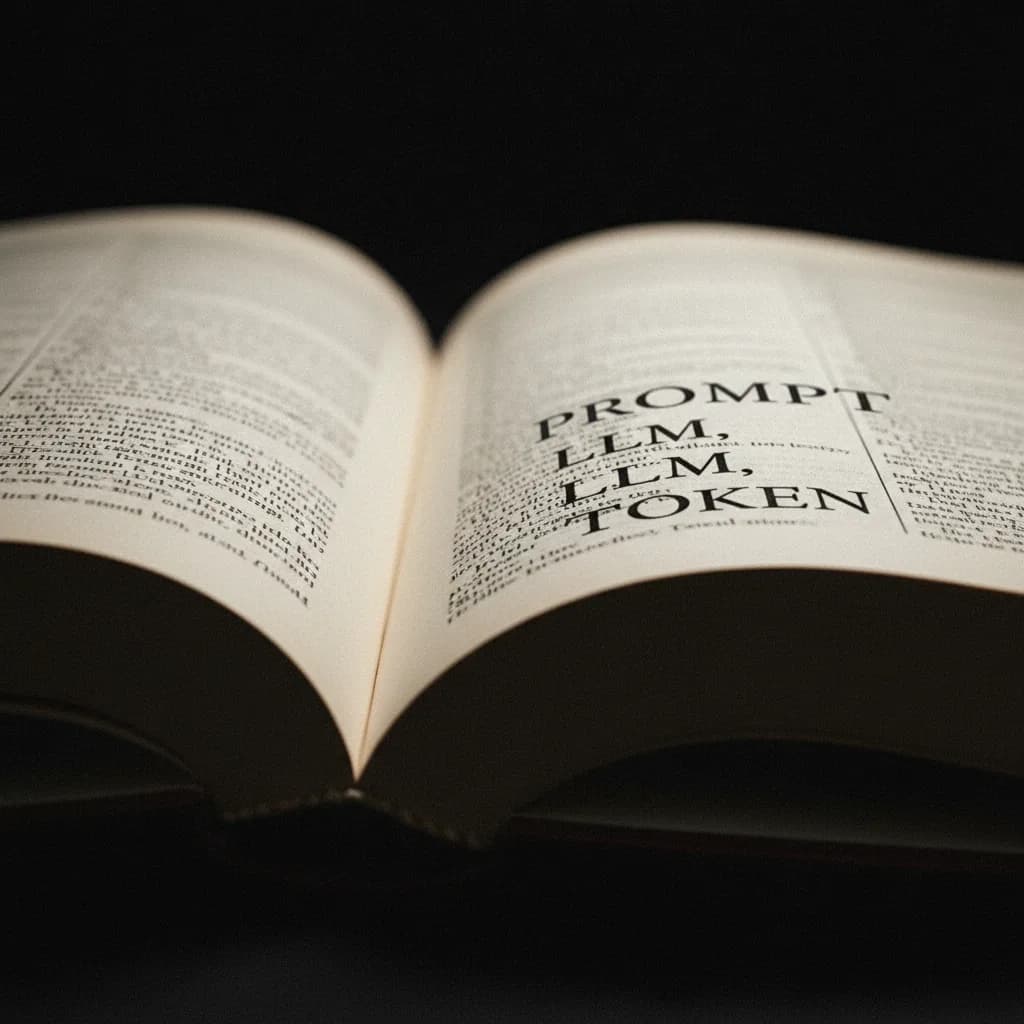 Lexique de l'IA : les 50 mots à connaître absolument (Prompt, LLM, Token...)