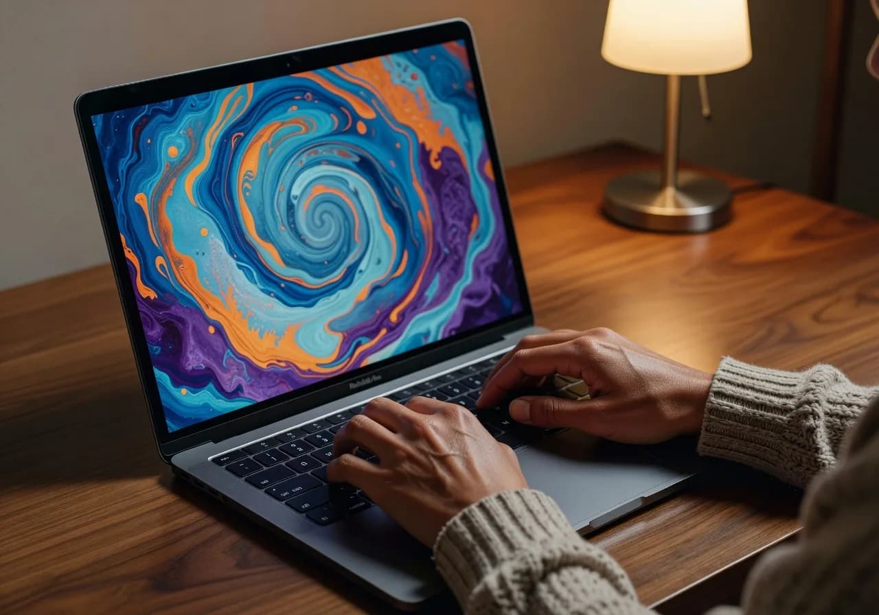 Image corps – MacBook Pro création Image corps – MacBook Pro création