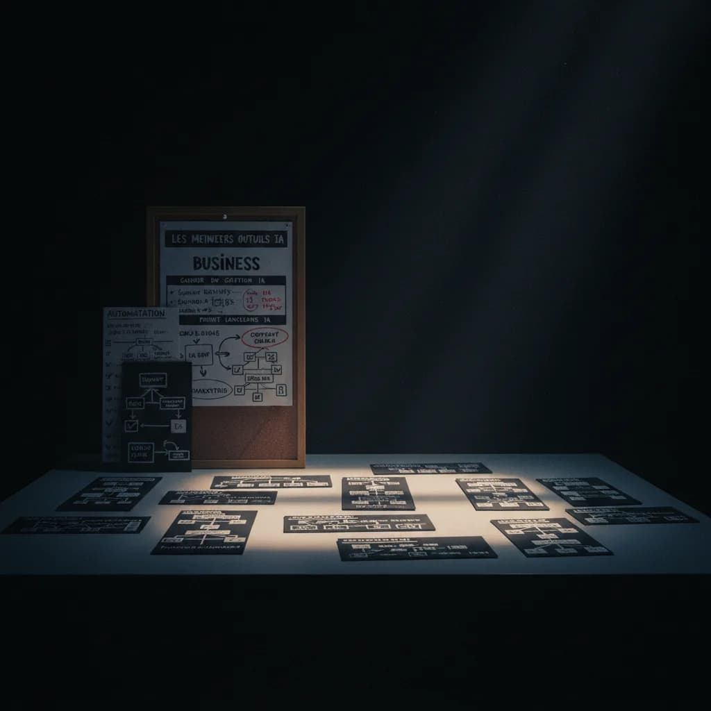 Les meilleurs outils IA pour gagner du temps quand on gère seul son business workflow Les meilleurs outils IA pour gagner du temps quand on gère seul son business workflow