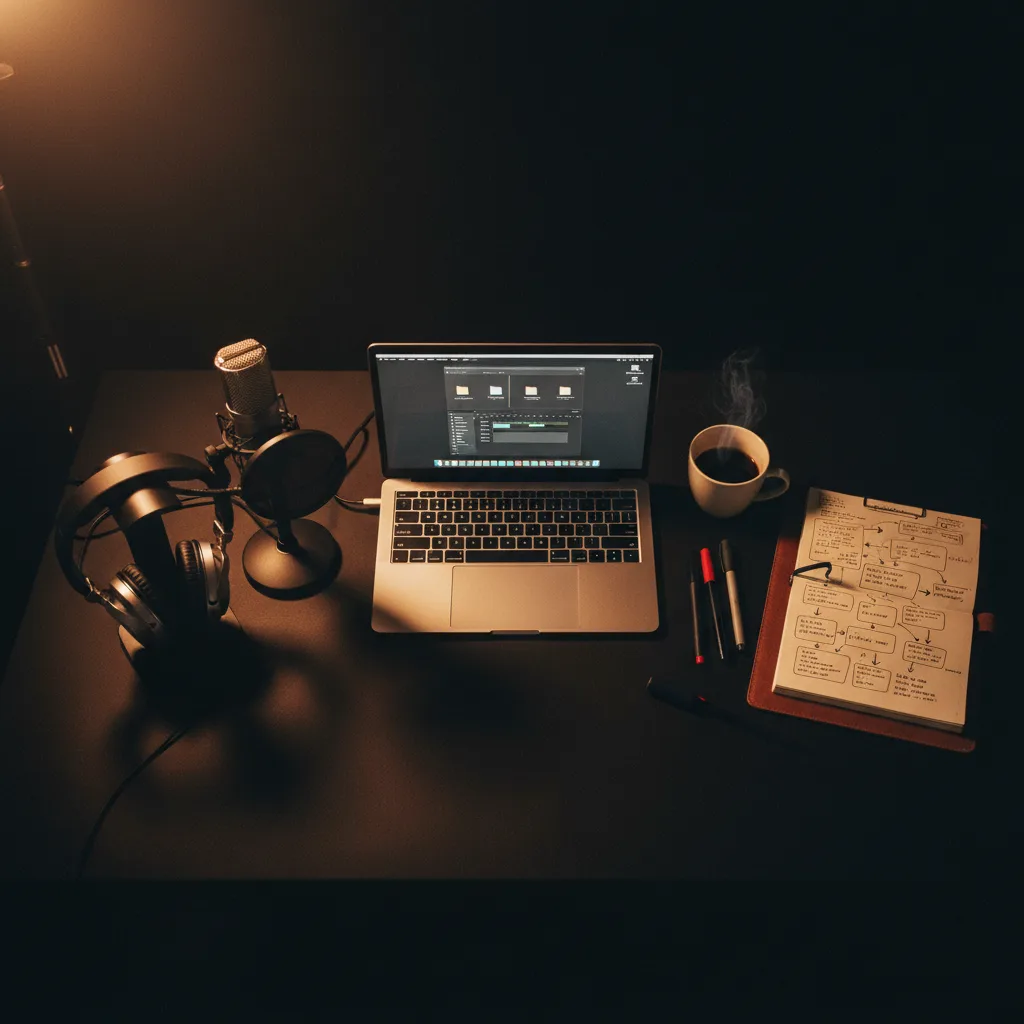 Illustration – Stack d'outils IA pour créateurs Illustration – Stack d'outils IA pour créateurs