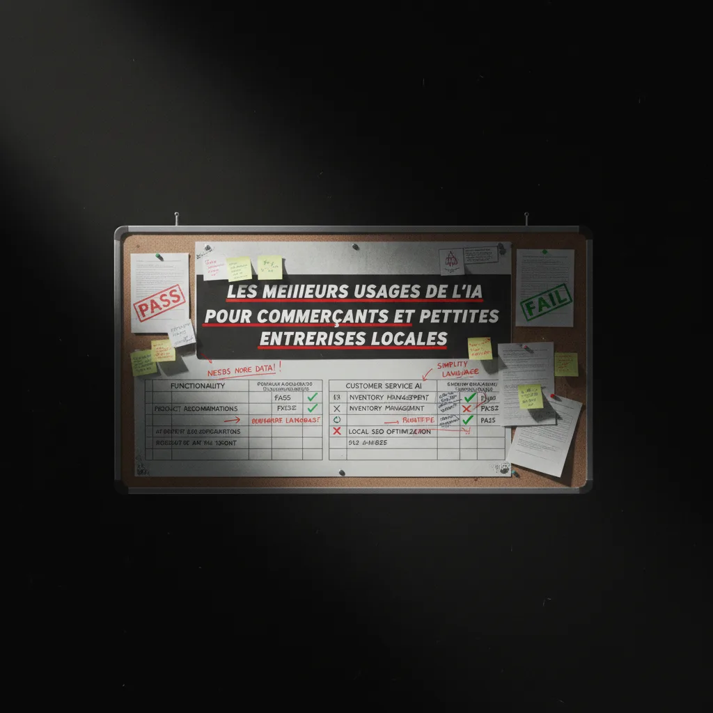 Les meilleurs usages de l’IA pour commerçants et petites entreprises locales quality control Les meilleurs usages de l’IA pour commerçants et petites entreprises locales quality control