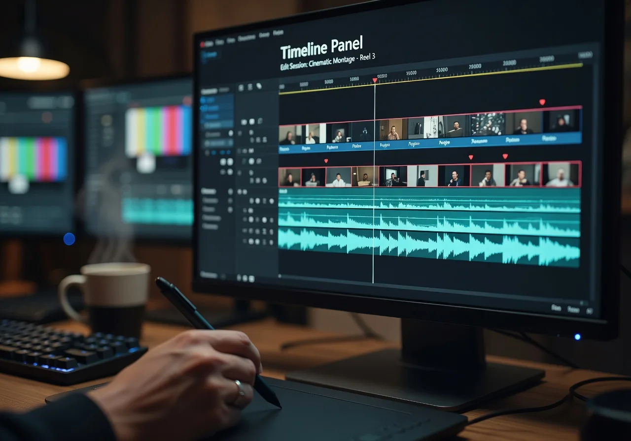 Image corps – Timeline et coupes Image corps – Timeline et coupes