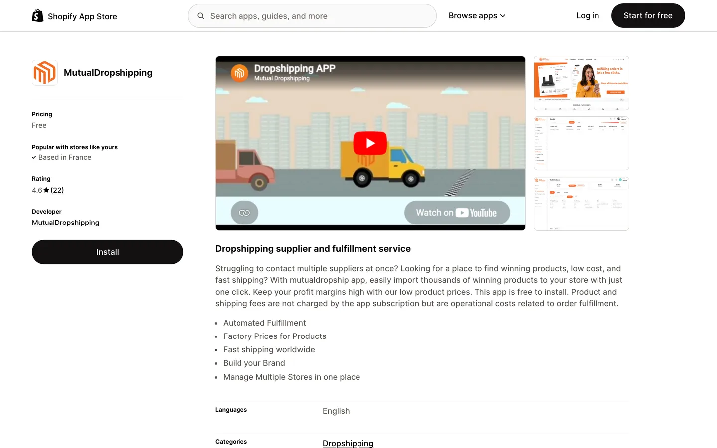 MutualDropshipping avis 2026 : app Shopify sourcing et fulfillment MutualDropshipping avis 2026 : app Shopify sourcing et fulfillment