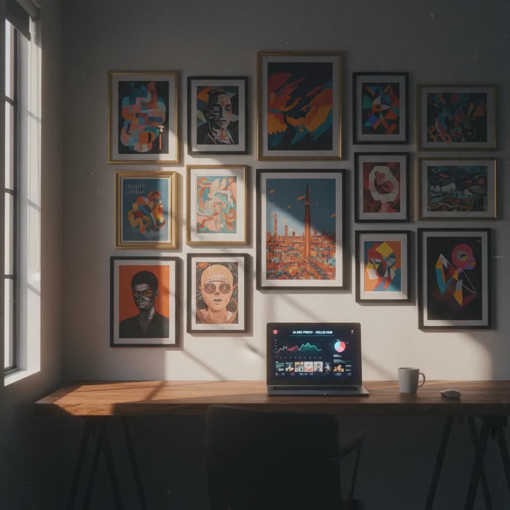 Les 5 niches les plus rentables pour vendre de l'art IA