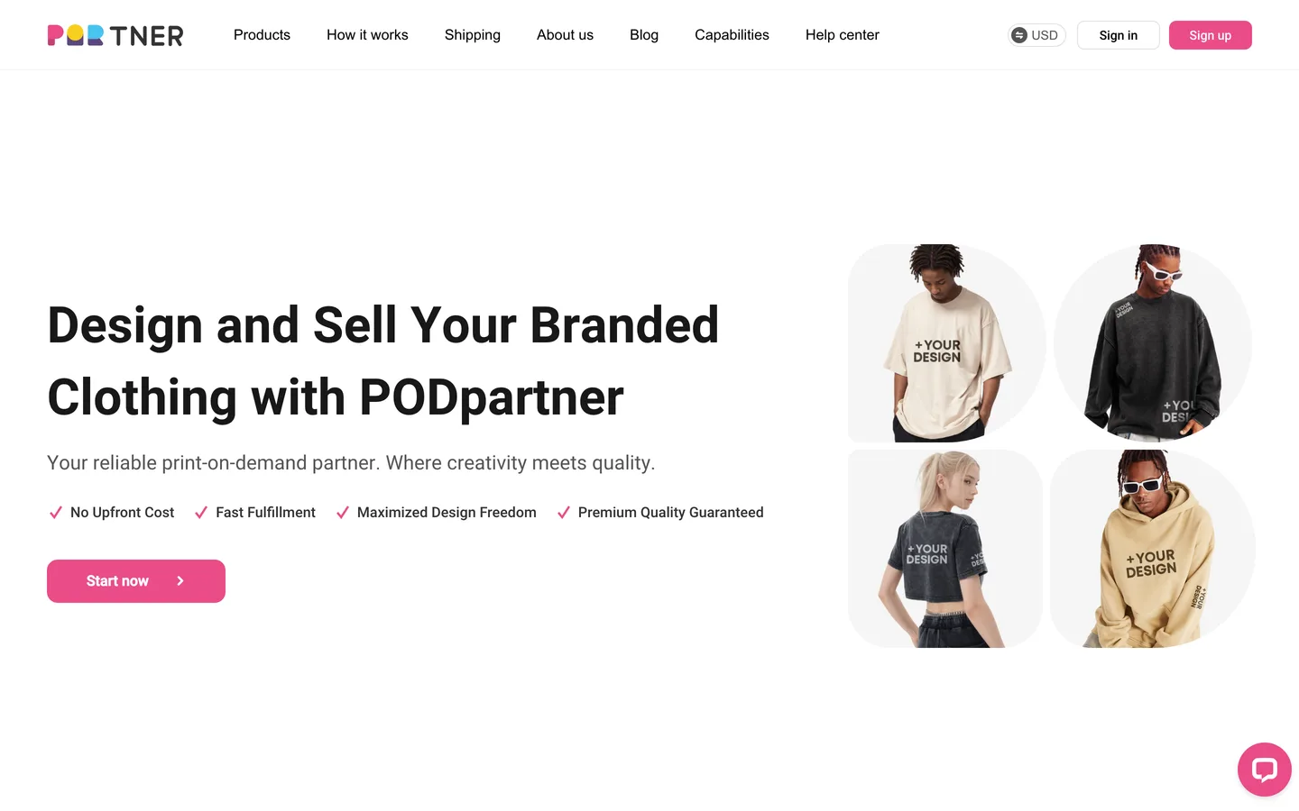 PODpartner interface PODpartner interface