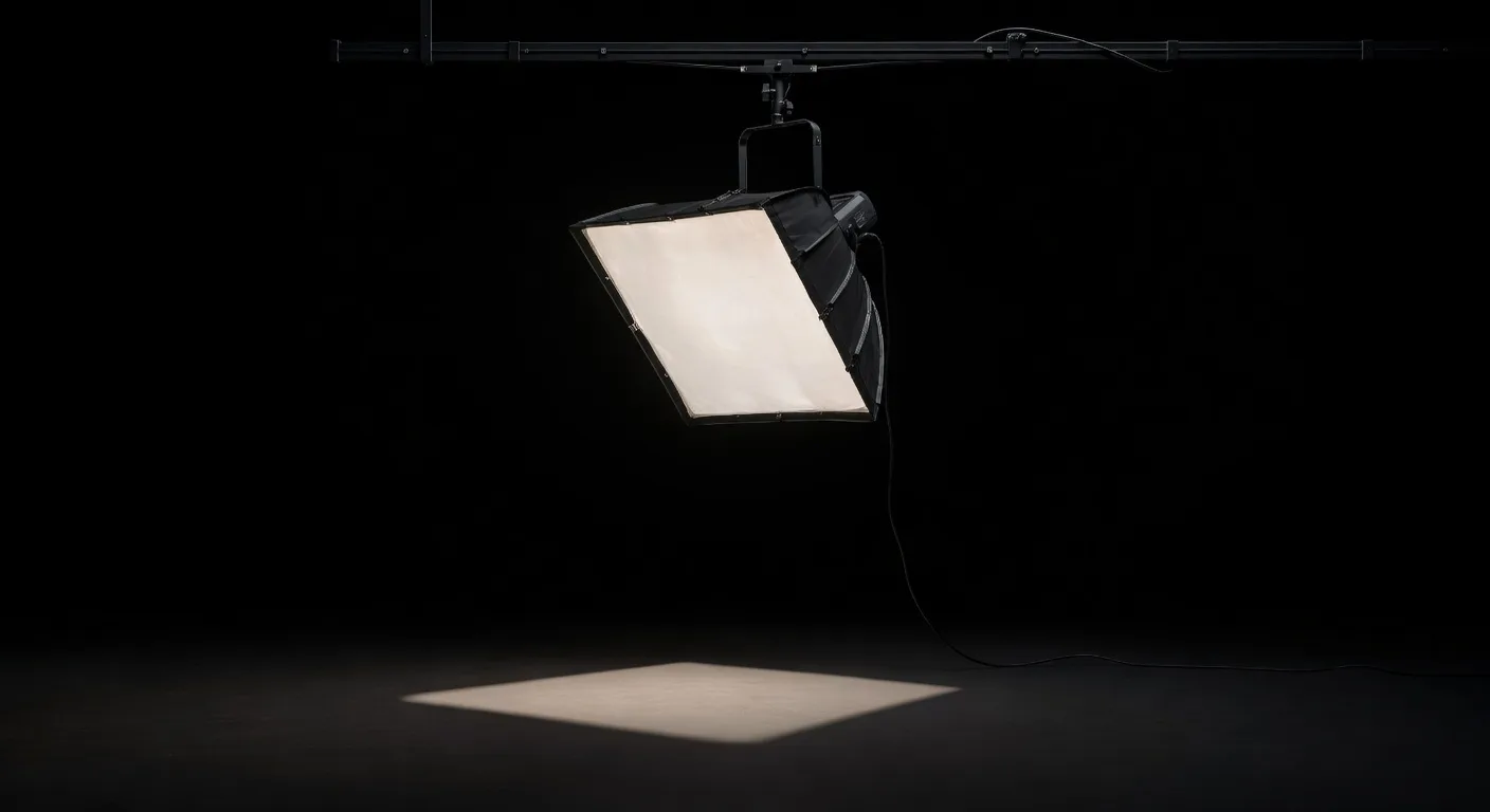 Portrait IA studio , Simuler les plans d'éclairage Rembrandt et Butterfly