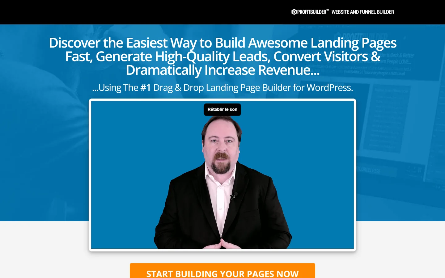 Profit Builder avis 2026 : le constructeur de pages WordPress est-il encore vivant ?
