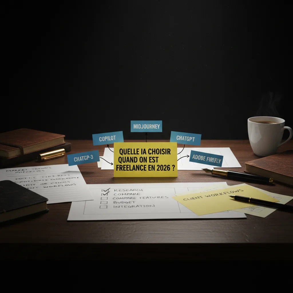 Quelle IA choisir quand on est freelance en 2026 ? workflow Quelle IA choisir quand on est freelance en 2026 ? workflow